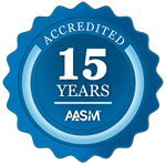 Accredited 15 years by AASM